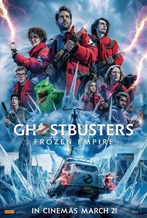 Ghostbusters Frozen Empire poster
