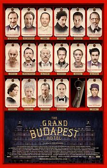 The Grand Budapest Hotel poser