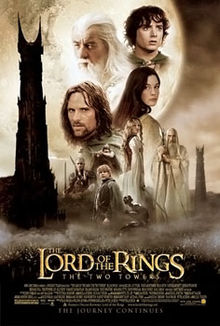 The Lord of the Rings The Two Towers poster