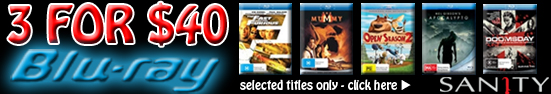 Sanity Blu Ray