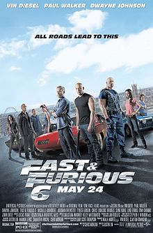 Fast and Furious 6 poster